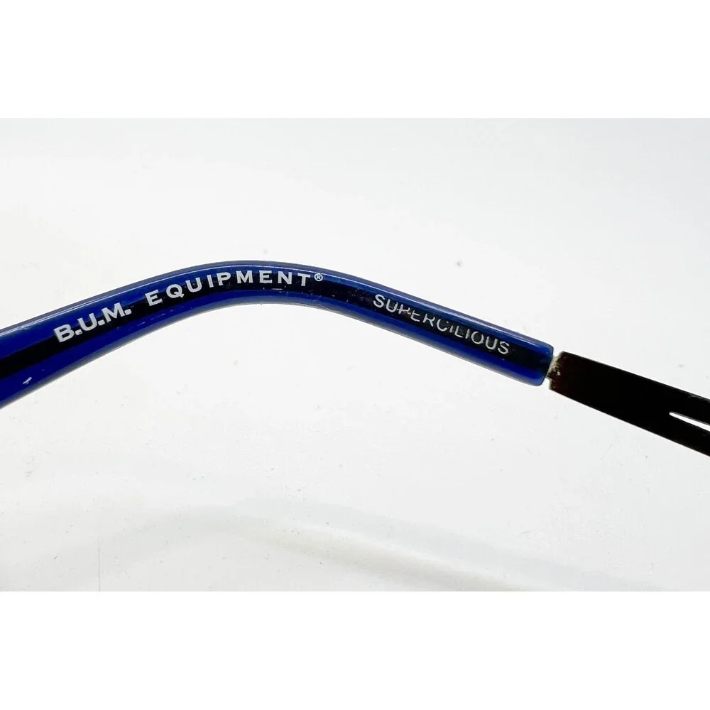 B.U.M. Equipment Eyeglasses Navy Brown Supercilious 50-18-135